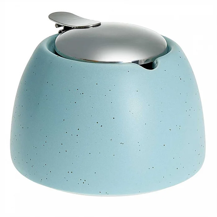 ROSARIO Сахарница 450 мл Ф19-085E голубая