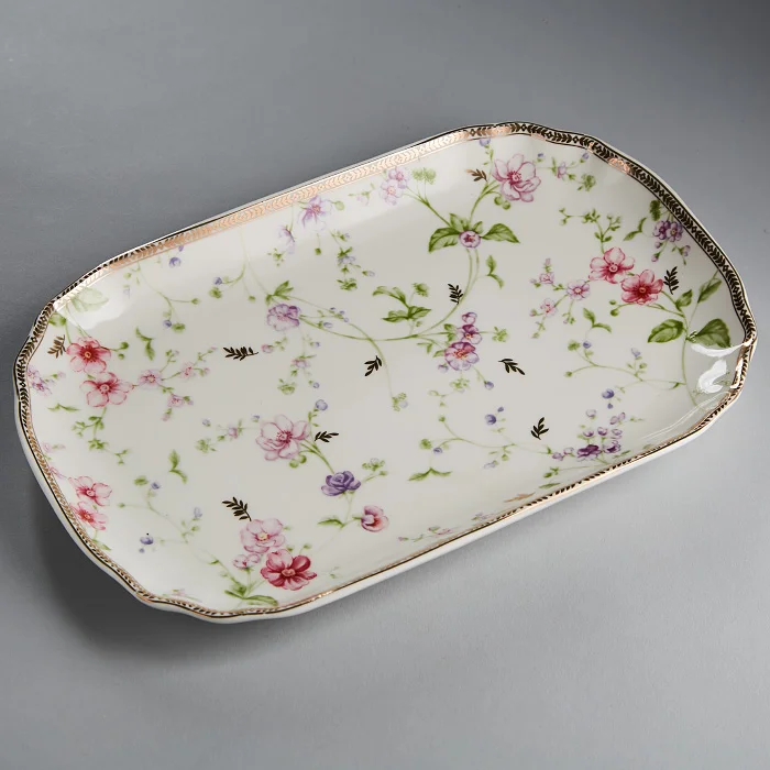 BEATRIX Блюдо 20,5 см МР017Z Флер де лиз