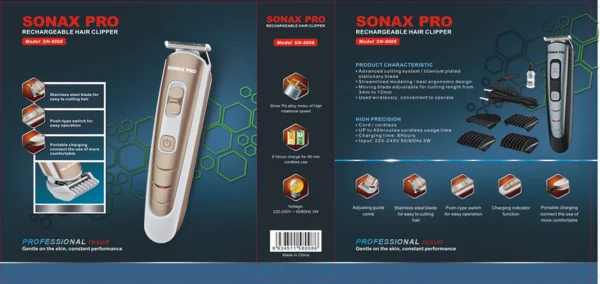 Sonax Машинка для стрижки SN-8008 17213-SN-8008