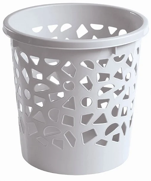 Корзина Для Мусора, 9,6л, Диаметр 260 Мм, Высота 260 Мм (светло-серый) 00-00014936