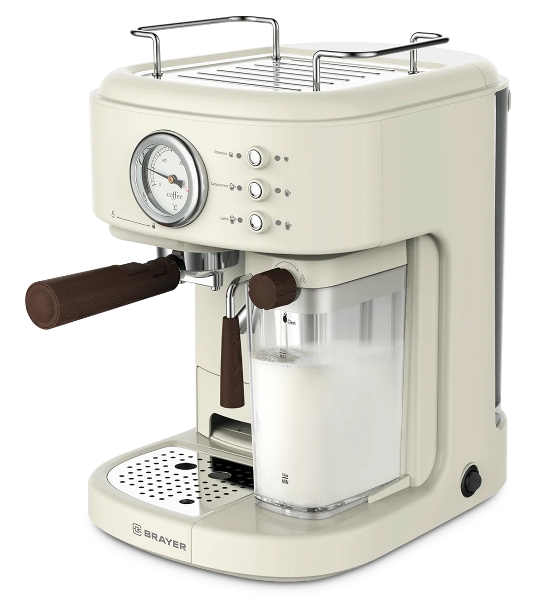 BRAYER Кофеварка рожковая BR1108