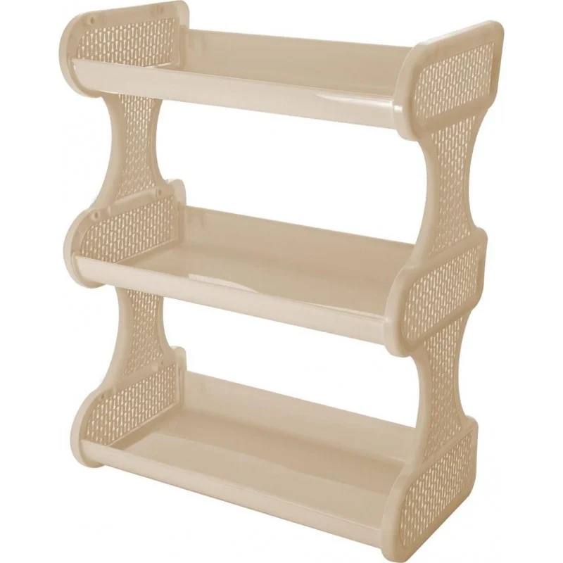 Полка навесная трехсекционная Ajur Слоновая Кость (BQ1685СЛК)