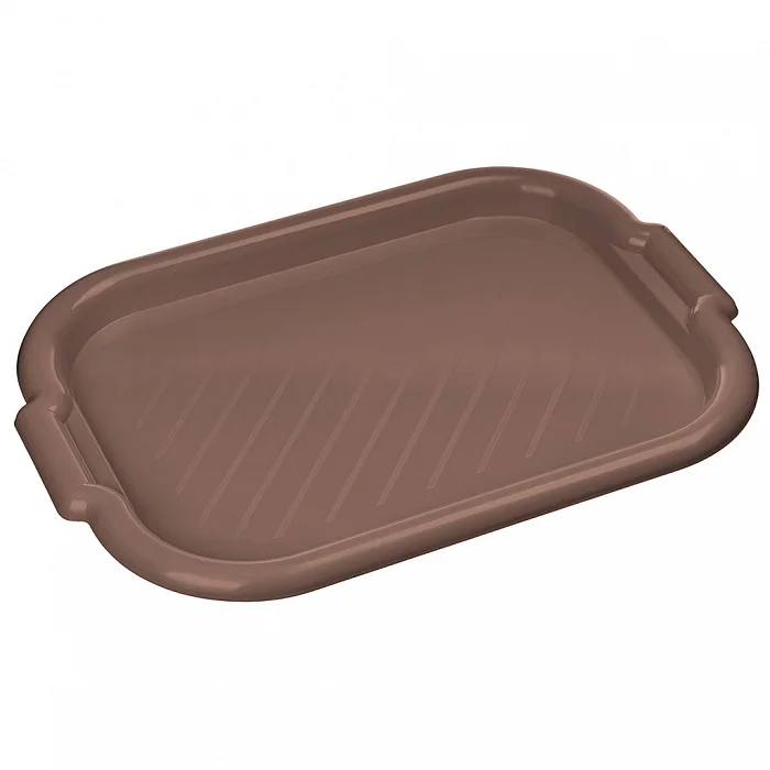 DELTA Поднос Verona прямоугольный 470×355×25 мм 221113924/01 темно-коричневый