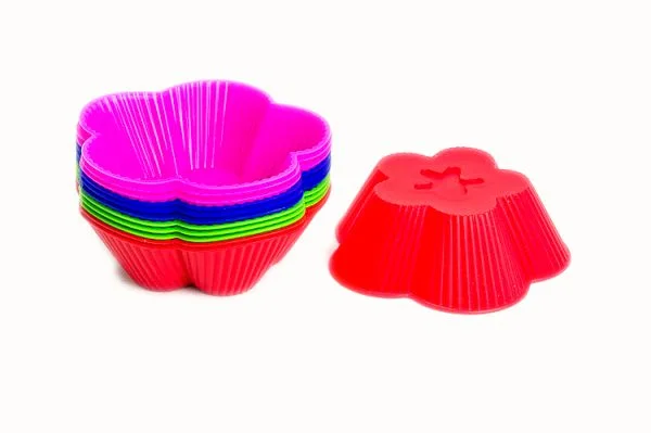 Формы силиконовые для выпечки Цветочек 85х3 см 12 шт 16523-2