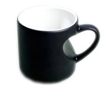 Кружка для термопереноса SKB05J1 350 мл с ручкой в виде сердца черная LG7930-15