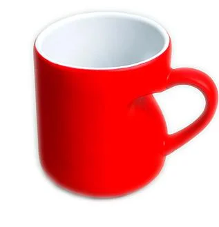 Кружка для термопереноса SKB05J3 300 мл с ручкой в виде сердца красная LG7930-14