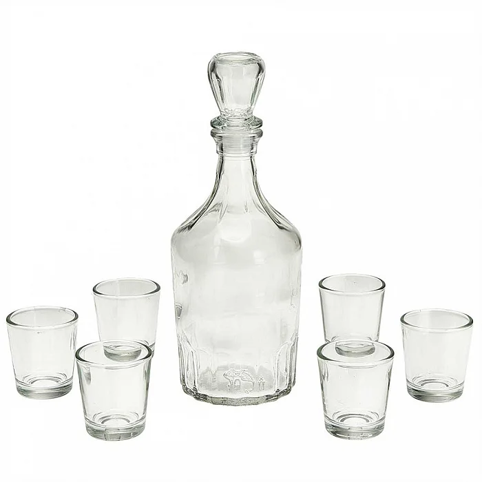 ДЕКОСТЕК Набор для вина 7 предметов (Гладкий) 1230