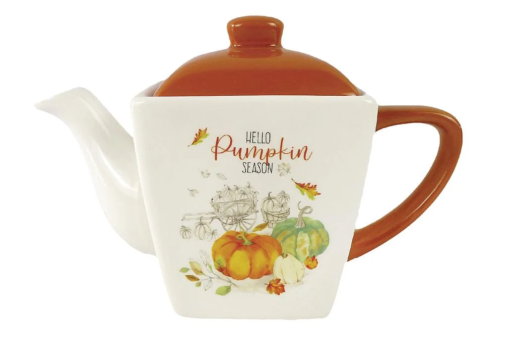 КОРАЛЛ Чайник заварочный 710 мл Тыква ZFC413-49