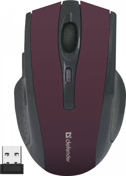 Defender Беспроводная оптическая мышь ACCURA MM-665 красный