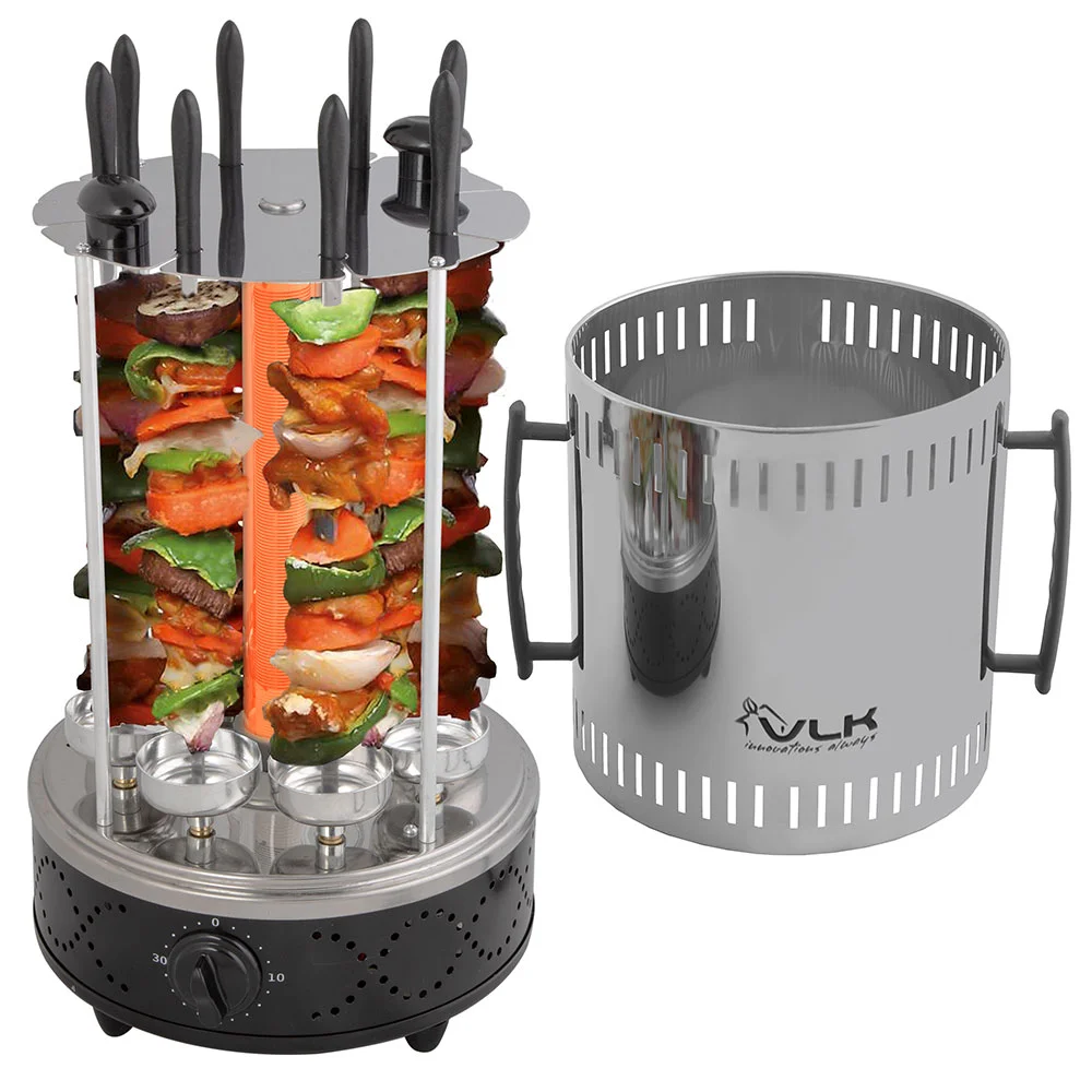 VLK Шашлычница Palermo 6800 черный/стальной