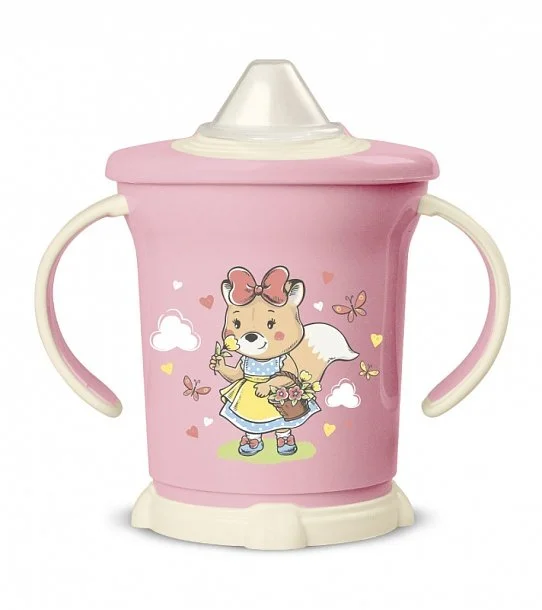 БЫТПЛАСТ Поильник 0,27л 431304305 розовый