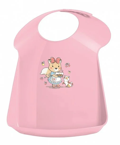 БЫТПЛАСТ Нагрудник детский 431327005 розовый