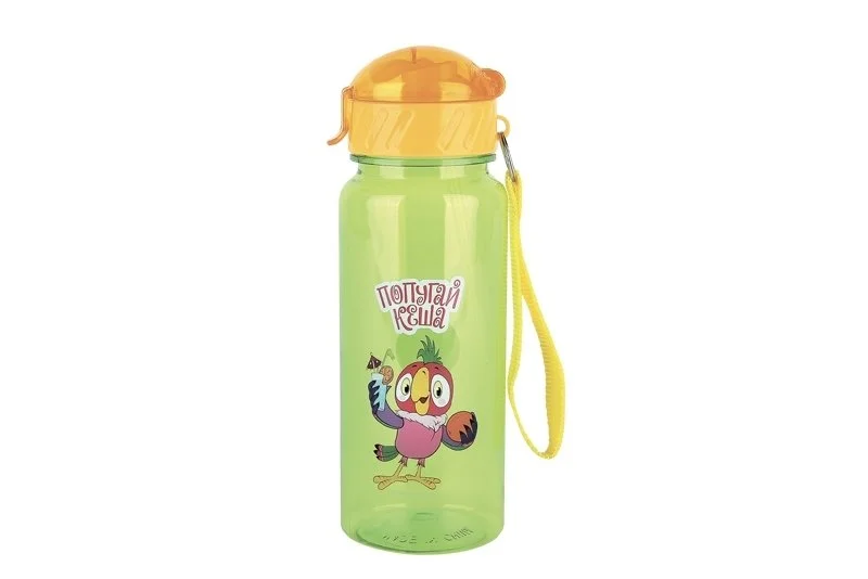 КОРАЛЛ Бутылка для воды Попугай Кеша SY716-SMF