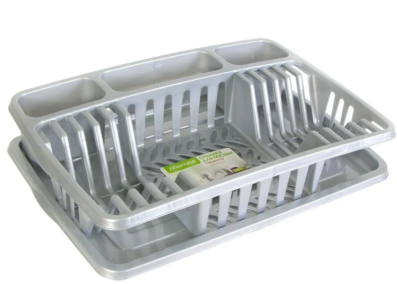 МАРТИКА Сушилка для посуды Фланто С 488 СБР серебро