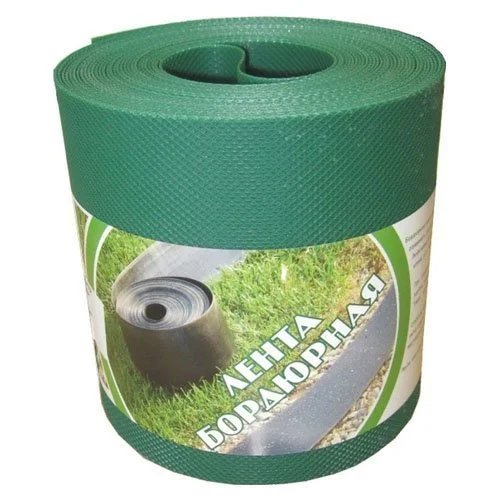 АГРОИНСТРУМЕНТ Лента садовая Бордюр+ 20 см*10 м. п. (1,2мм) зеленый