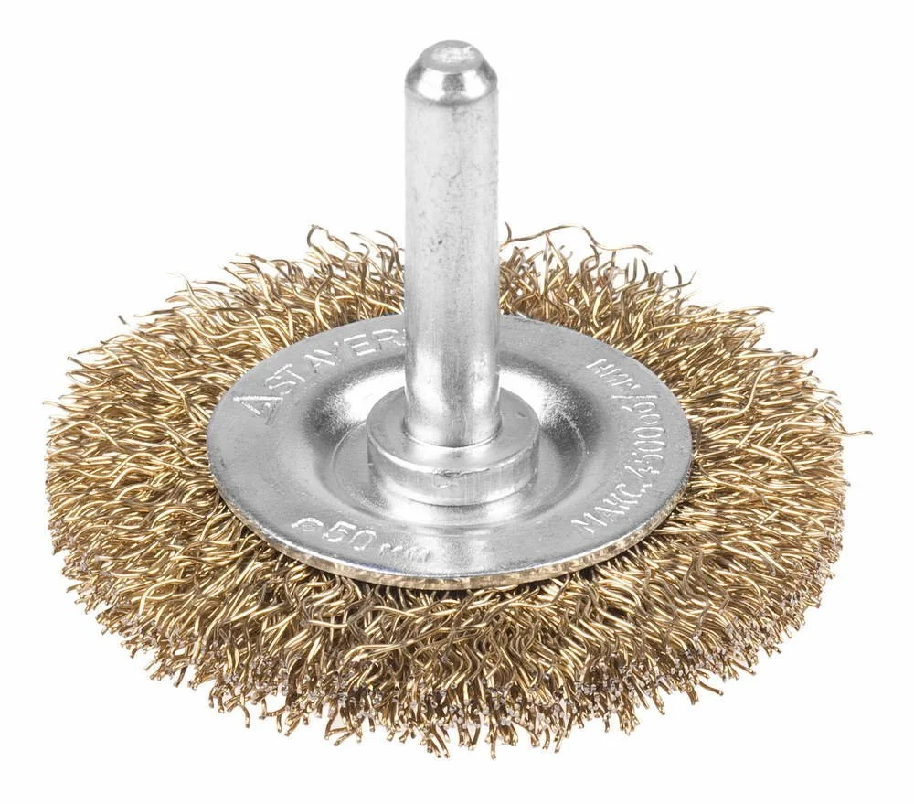 HARDEN Щетка зачистная проволочная для дрели 50мм 611521