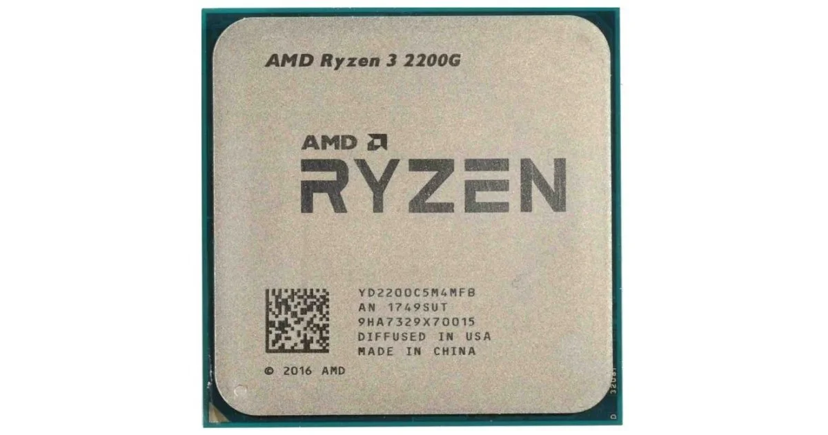 AMD Процессор Ryzen 3 2200G AM4 1029381