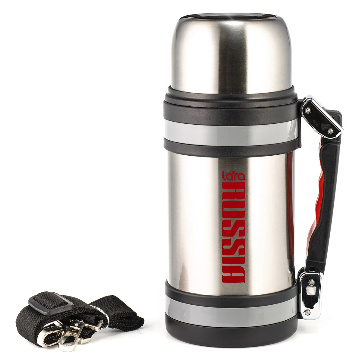 LARA Термос 1500мл LR04-04 (сталь)