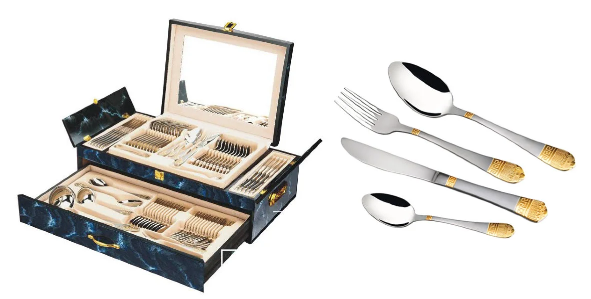 BERLINGER HAUS Столовый набор дипломат Hans Muller 72ч. HM-301/blue