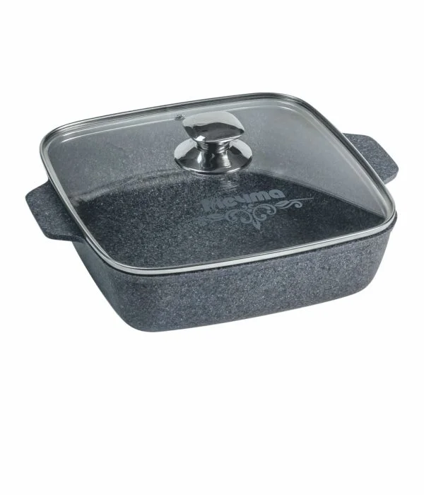 МЕЧТА Жаровня Premium grey 38901 26х26см.