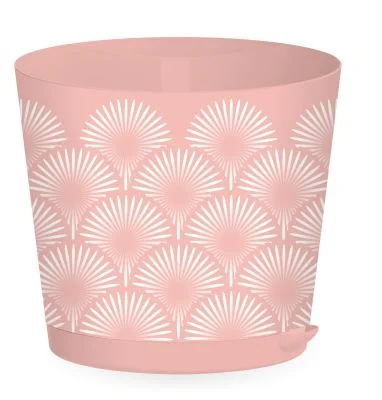 Горшок для цветов Easy Grow 160 мм с прикорневым поливом 1,8 л ING47016РС розовый сад