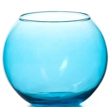 PASABAHCE Энжой ваза/шар Блю h10см 43417SLBD2
