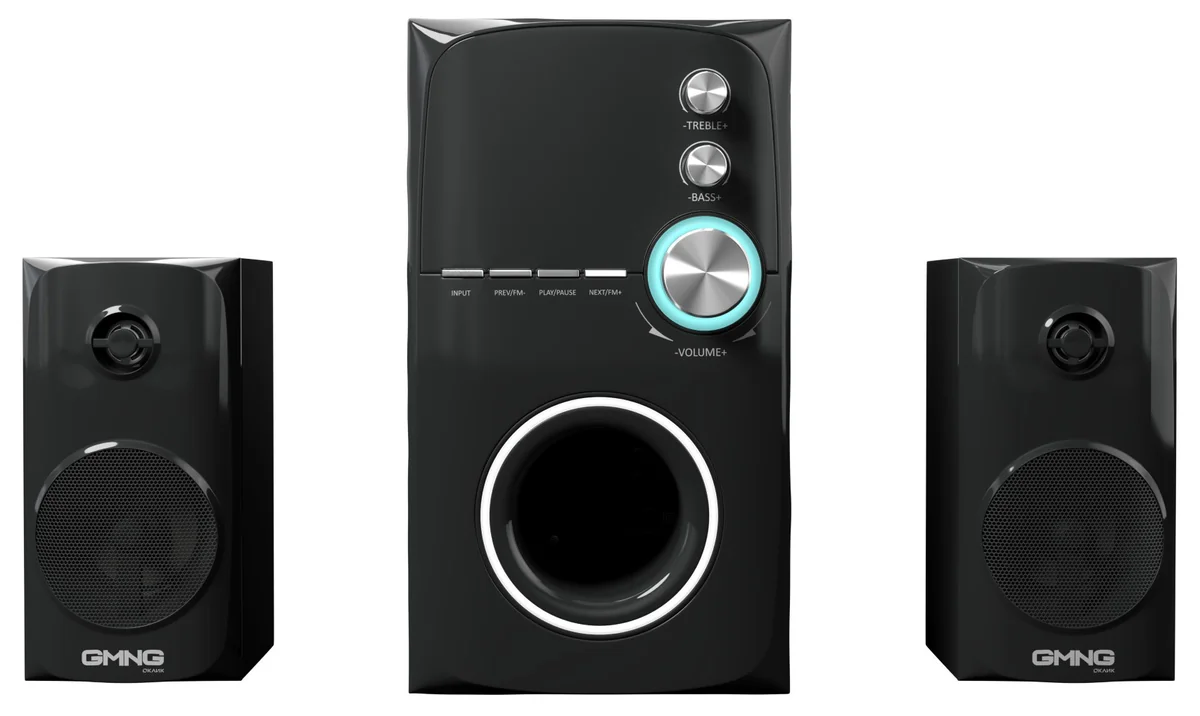 Oklick Колонки GMNG OK-471 2.1 черный 60Вт BT 1475340