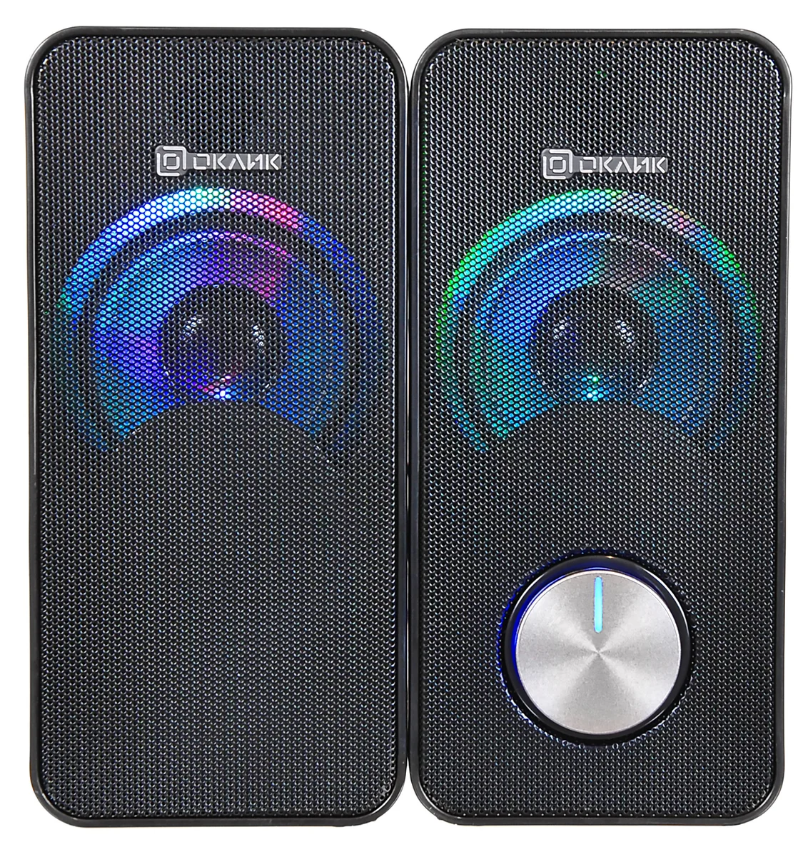 Oklick Колонки OK-122 2.0 черный 1458492