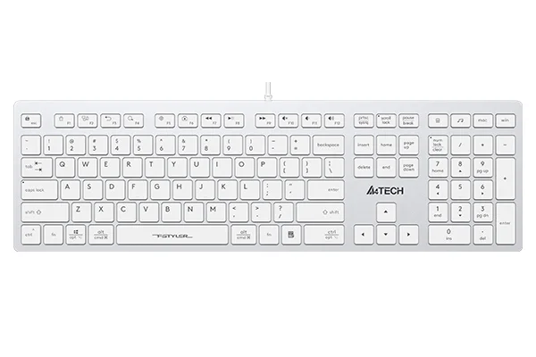 A4Tech Клавиатура Fstyler FX50 белый 1678040