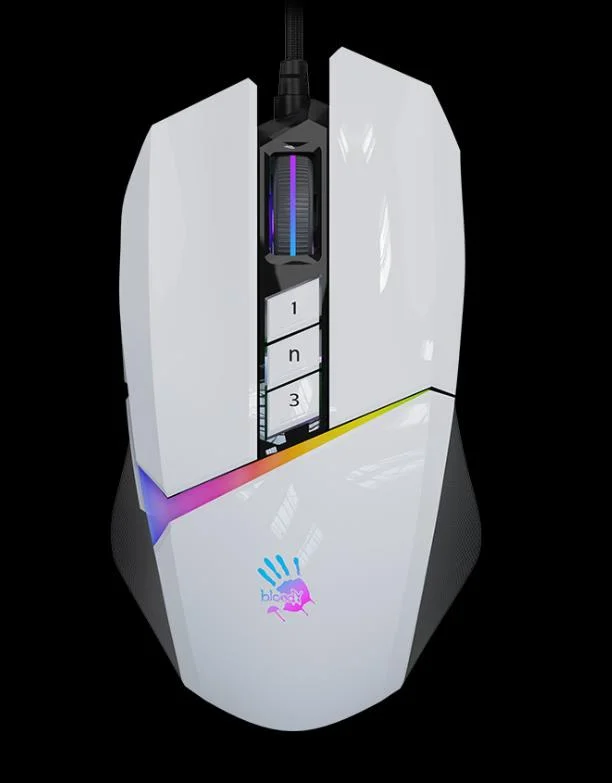 A4Tech Мышь Bloody W90 Max белый/черный 1529926