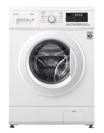 LG Стирально-сушильная машина F1296CDS0X белый