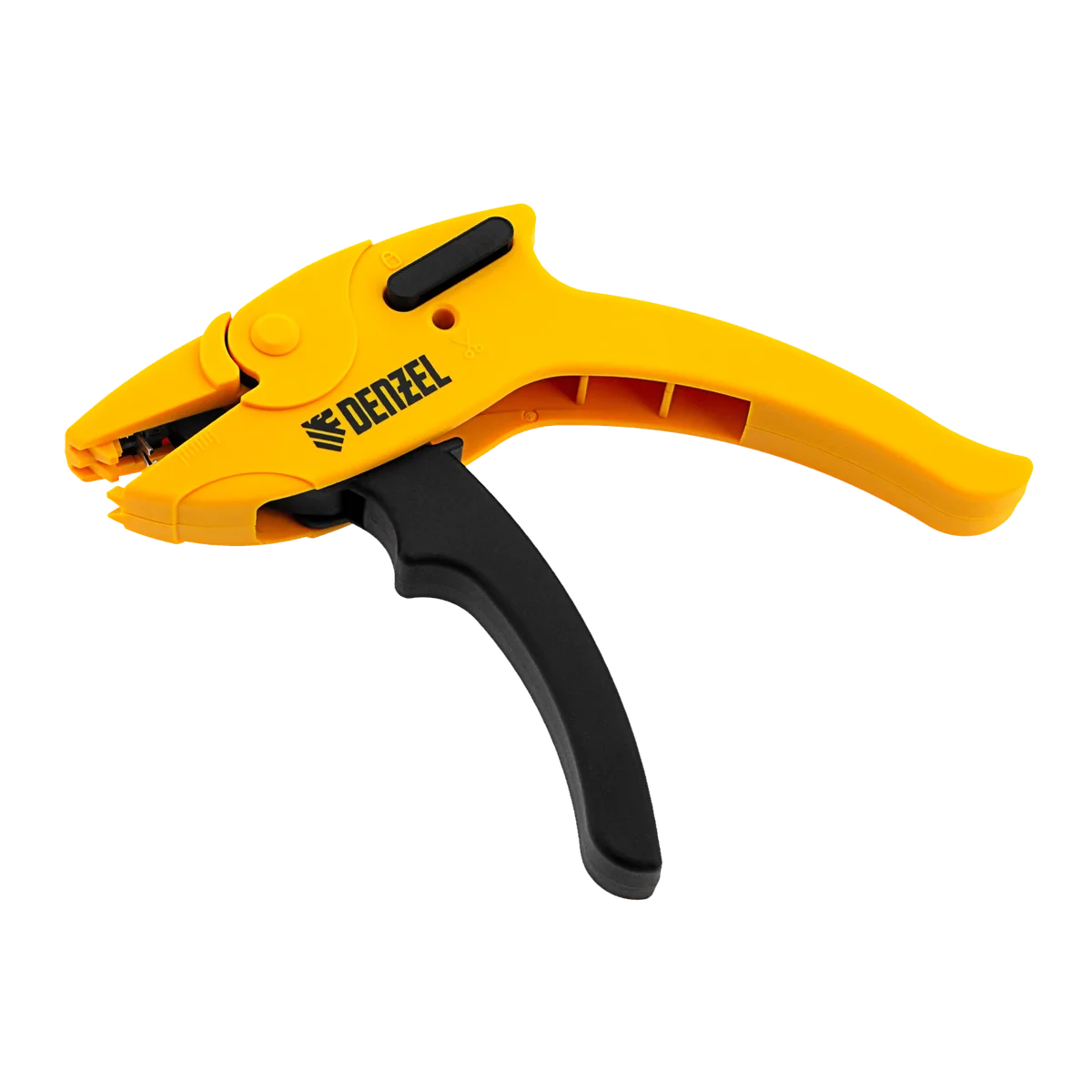 DENZEL Щипцы для зачистки электропроводов 0,2-6 мм2, функция обрезания проводов 17741