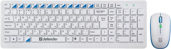 Defender Клавиатура (45895) SKYLINE 895 белый 1308537