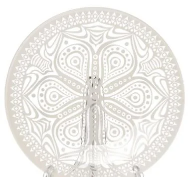 PASABAHCE Тарелка закусочная (десертная) Boho, D=19,5 см арт. 10327SLBD44