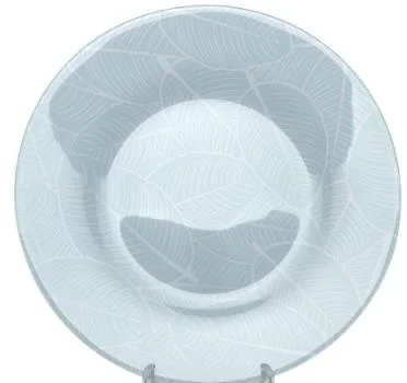 PASABAHCE Тарелка упроч. Ливс голуб. 260 мм 2 цв. (рис.41545/R) 10328SLBD71