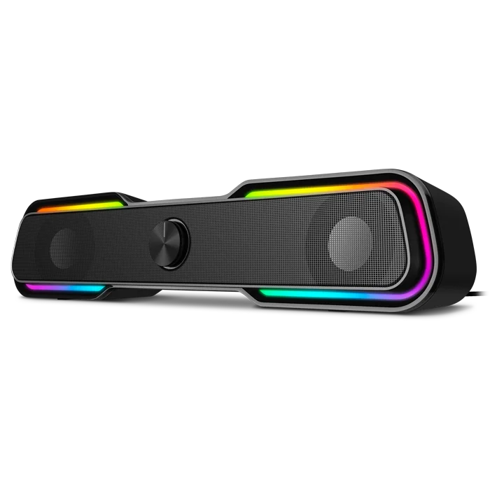 SVEN Акустическая система с Bluetooth и динамической отключаемой подсветкой 450 чёрный