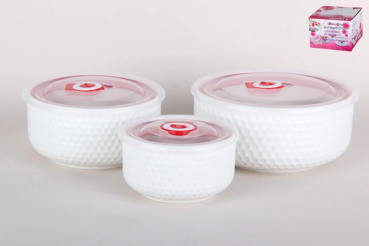 КОРАЛЛ Набор салатников 3шт.10х13х15см. Майя 5286