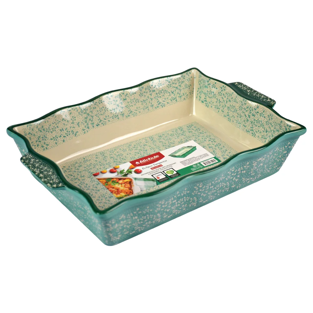 ATTRIBUTE Форма Eclipse turquoise керам 39х25см. ABK103-SRT-T