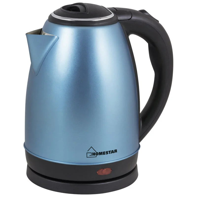 HOMESTAR Чайник HS-1010 (1,8 л) стальной, синий, 003631-SK