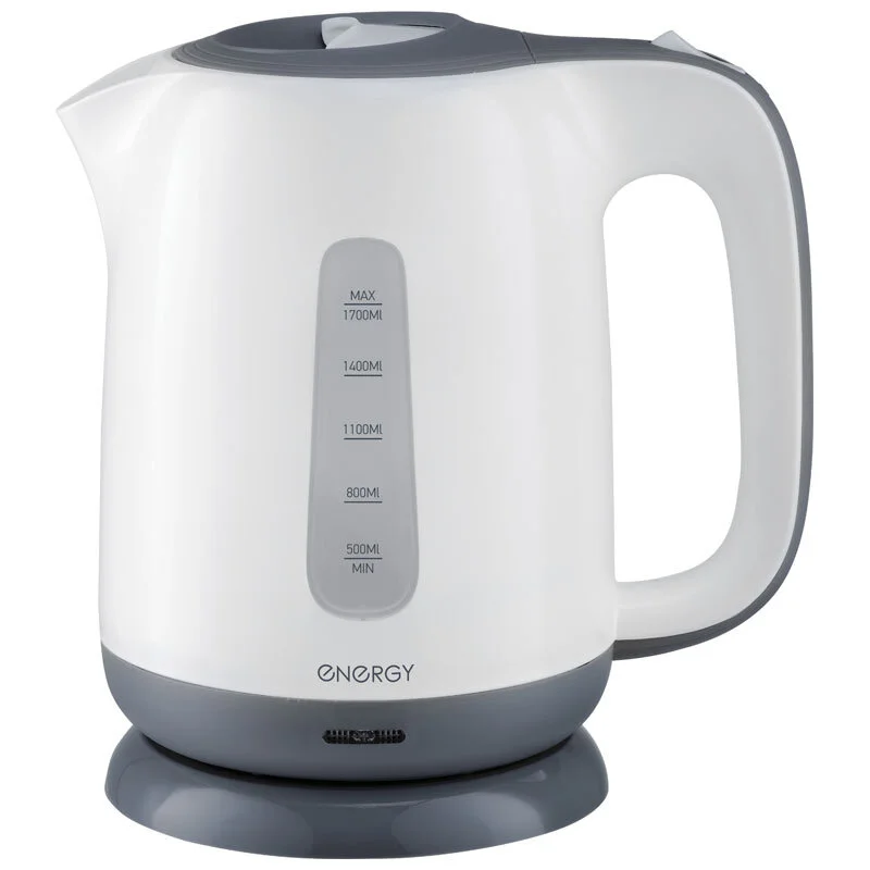 ENERGY Чайник E-274 (1,7 л, диск) пластик, 164078-SK