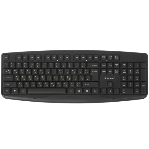 GEMBIRD Клавиатура KB-8351U-BL USB Black