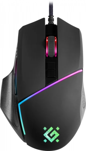 Defender Проводная игровая мышь (52880) Warfame GM-880L