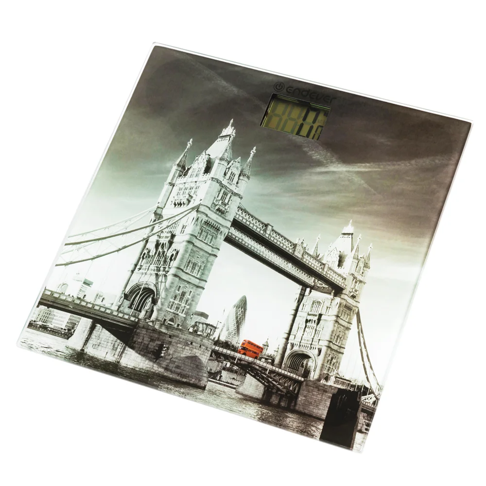 ENDEVER Весы напольные электронные Skyline-541 рисунок Лондон