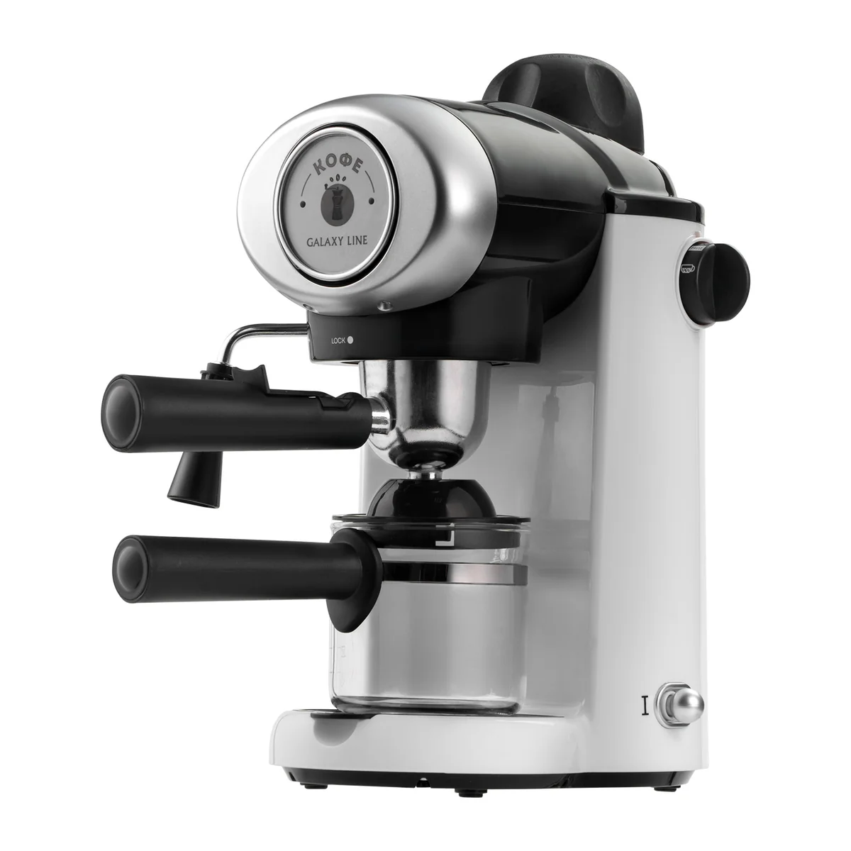 GALAXY Кофеварка электрическая LINE GL0755 (белый)