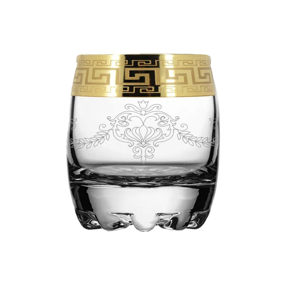 ГУСЬ ХРУСТАЛЬНЫЙ Набор стопок для водки Барокко EAV63-2244/S/Z/6