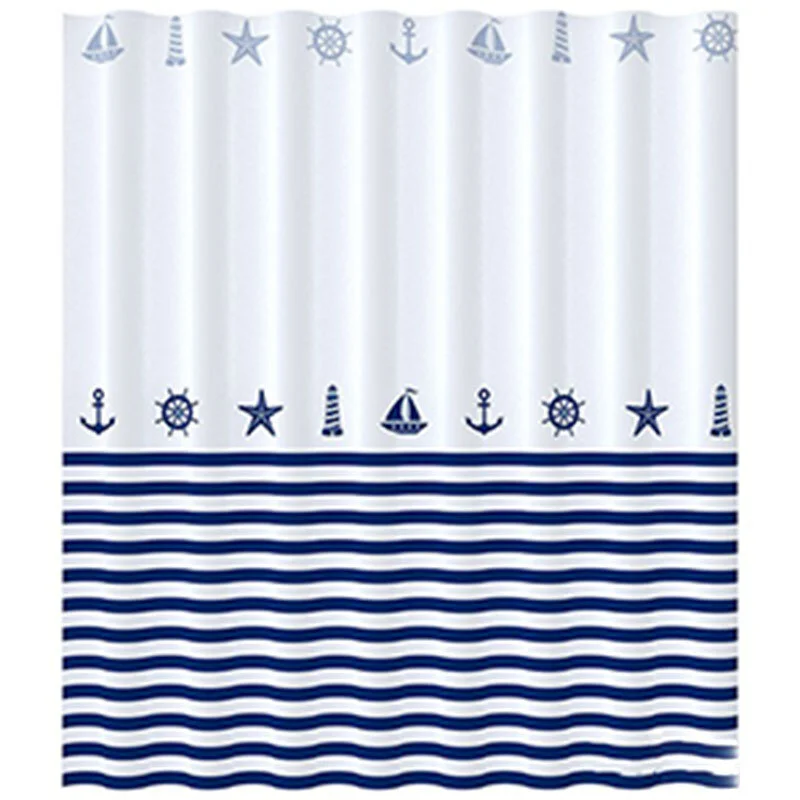 Занавеска для ванной SC-PE-38, полиэстер, р-р 180*180 см. 007102-SK