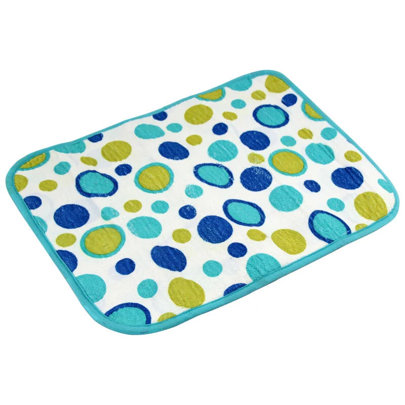 Коврик для сушки посуды из микрофибры Рыжий кот MDM-01-L, размер:45*35 см. 310254-SK