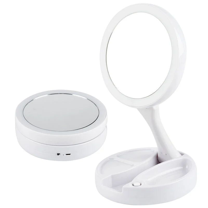 ENERGY Зеркало косметическое EN-756, LED подсветка. 159951-SK