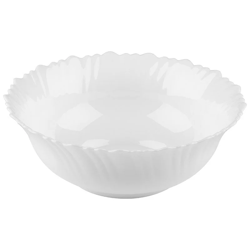 Mallony Салатник Dolche Vita, объем 1130 мл, опаловое стекло, цвет - белый. 104757-SK