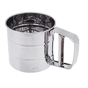 MALLONY Сито-кружка для просеивания муки FORNATA, 10,5*9,5 см. 006640-SK